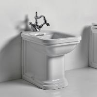 Товар: Биде Kerasan Waldorf 4121K1bi/cr*1 Белое - фото 2 Биде Kerasan Waldorf 4121K1bi/cr*1 Белое — фото 2, Биде