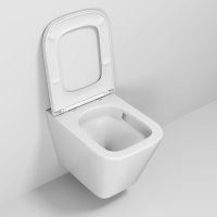 Унитаз Grossman GR-4479SQ подвесной Белый с сиденьем Микролифт — фото 4, Унитазы