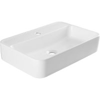 Раковина Allen Brau Liberty 2 60 4.32013.20 Белая — фото 5, Раковины накладные