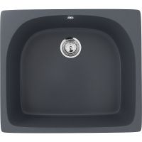 Кухонная мойка Ulgran Classic U-408-343 Антрацит — фото 1, Кухонные мойки