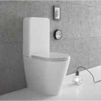 Товар: Унитаз компакт Globo Forty3 FO003.BI без бачка и сиденья - фото 2 Унитаз компакт Globo Forty3 FO003.BI без бачка и сиденья — фото 2, Унитазы