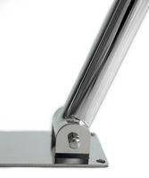 Поручень Aquatek с бумагодержателем Хром арт-POR-0000005 — фото 5, Поручни для ванной