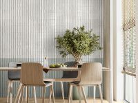 Керамогранит Marazzi Ragno Glace Struttura 3D Rayé Bianco Glossy RAEL  7,5х20 см — фото 4, Керамогранит