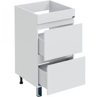 Товар: Тумба под раковину СанТа Марс 110 700313 Белая - фото 3 Тумба под раковину СанТа Марс 110 700313 Белая — фото 3, Тумбы под раковину