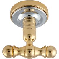 Товар: Двойной крючок Migliore Mirella 17284 Хром Золото - фото 2 Двойной крючок Migliore Mirella 17284 Хром Золото — фото 2, Крючки для полотенец