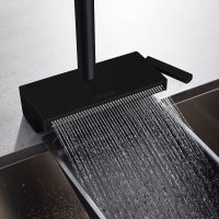 Смеситель для кухни Hansgrohe Aquno Select M81 2jet sBox 73830670 Черный матовый — фото 3, Смесители для кухни