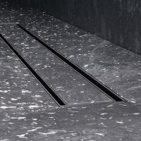 Душевой лоток AM.PM MasterFlow 70 W01SC-U11-070-04BM с Черной матовой решеткой / под плитку Tile — фото 14, Душевые лотки