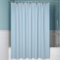 Штора для ванны Iddis Basic 180х200 B70P218i11 Голубая — фото 1, Аксессуары для туалета