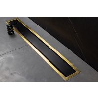 Товар: Душевой лоток Pestan Confluo Premium Line 650 Black Glass Gold 13100116 с решеткой Черный глянцевый Золото глянцевое - фото 6 Душевой лоток Pestan Confluo Premium Line 650 Black Glass Gold 13100116 с решеткой Черный глянцевый Золото глянцевое — фото 6, Душевые лотки