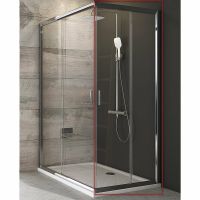 Товар: Душевая дверь Ravak Blix BLRV2К-90 1XV70C00Z1 профиль Хром стекло Transparent - фото 1 Душевая дверь Ravak Blix BLRV2К-90 1XV70C00Z1 профиль Хром стекло Transparent — фото 1, Раздвижные душевые двери