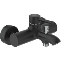 Смеситель для ванны Ideal Standard Ceraline BC199U4 Черный матовый Хром — фото 1, Смеситель для ванны