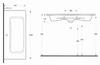 Раковина beWash Ontario 100 35021101 Белый глянец — фото 3, Раковины
