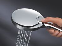 Товар: Ручной душ Grohe Rainshower SmartActive 130 26544000 Хром - фото 8 Ручной душ Grohe Rainshower SmartActive 130 26544000 Хром — фото 8, Лейки для душа