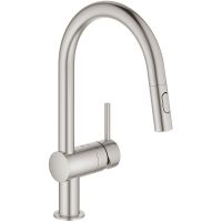 Смеситель для кухни Grohe Minta 32321DC2 Суперсталь — фото 1, Смесители для кухни