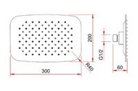 Товар: Верхний душ Berges Ventas O 074005 Хром сильвер - фото 2 Верхний душ Berges Ventas O 074005 Хром сильвер — фото 2, Верхние души