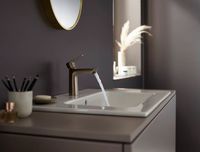 Товар: Смеситель для раковины Hansgrohe Talis E 71712140 Шлифованная бронза - фото 6 Смеситель для раковины Hansgrohe Talis E 71712140 Шлифованная бронза — фото 6, Смесители для раковины