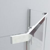 Душевой уголок Vincea Stresa 90x90 VSP-1S900CL профиль Хром стекло прозрачное — фото 7, Душевые уголки