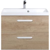 Тумба под раковину BelBagno Aurora 60 AURORA-600-2C-SO-RNN подвесная Rovere Nebrasca Nature — фото 1, Тумбы под раковину