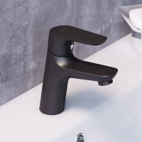 Смеситель для раковины Damixa Jupiter 770210301 Черный матовый — фото 6, Смесители