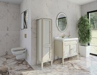 Зеркало Caprigo Контур 70 М-379S-033.000.00.20 с подсветкой Бронза — фото 2, Зеркала в ванную комнату