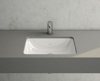 Раковина Vitra S20 50 5474B003-0618 Белая — фото 2, Раковины встраиваемые снизу