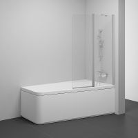 Товар: Шторка на ванну Ravak 10° CVS2-100 100х150 R 7QRA0U03Z1 профиль Сатин стекло Transparent - фото 1 Шторка на ванну Ravak 10° CVS2-100 100х150 R 7QRA0U03Z1 профиль Сатин стекло Transparent — фото 1, Шторки для ванной распашные