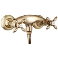 Смеситель для душа Cezares Atlantis Nostalgia ATLANTIS-NOSTALGIA-DS-02 Бронза — фото 1, Смеситель для душа