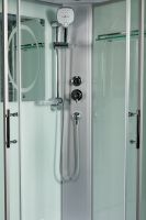 Товар: Душевая кабина WeltWasser WW500 Halle 802 80x80 10000003241 профиль Хром стекло прозрачное - фото 5 Душевая кабина WeltWasser WW500 Halle 802 80x80 10000003241 профиль Хром стекло прозрачное — фото 5, Душевые кабины