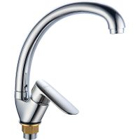 Смеситель для кухни Ростовская Мануфактура Сантехники Boou B8274-10F Хром — фото 1, Смесители