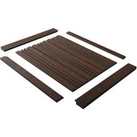 Товар: Финишный молдинг HIWOOD LF1 BR396 2700x50x17 мм - фото 3 Финишный молдинг HIWOOD LF1 BR396 2700x50x17 мм — фото 3, Панели