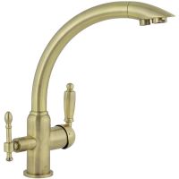 Товар: Смеситель для кухни Kaiser Vincent 31244-3 Бронза - фото 2 Смеситель для кухни Kaiser Vincent 31244-3 Бронза — фото 2, Смесители