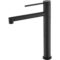 Смеситель для раковины Kaiser Vita 43111-2 Черный матовый — фото 1, Смесители