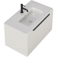 Тумба под раковину Creto Luna 80 подвесная Ivory арт-17-IV80R — фото 3, Тумбы под раковину