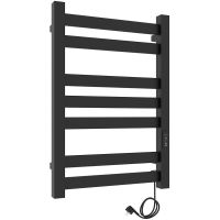 Электрический полотенцесушитель Laris Гефест ЧКЧ П7 500х800 R 73207617 Черный муар — фото 1, Электрические полотенцесушители