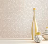 Обои Артекс Dieter Langer Eleganza 10359-02 Винил на флизелине (1,06*10,05) Бежевый, Геометрия — фото 3, Обои для стен