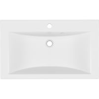 Раковина Paola Roma 75 Белая глянцевая — фото 5, Раковины