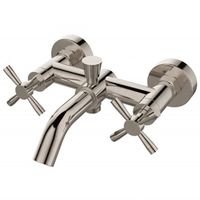 Смеситель для ванны Orange Mia M34-100Ni Никель — фото 1, Смеситель для ванны