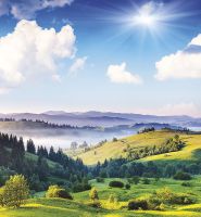 Товар: Фреска Ortograf Горы 4511 Фактура бархат FX Флизелин (2,5*2,7) Зеленый/Голубой, Горы/Пейзаж/Природа - фото 2 Фреска Ortograf Горы 4511 Фактура бархат FX Флизелин (2,5*2,7) Зеленый/Голубой, Горы/Пейзаж/Природа — фото 2, Фрески