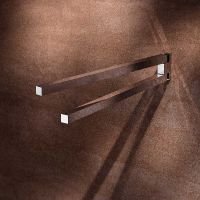 Полотенцедержатель Keuco Edition 90 Square 19118 010000 двойной Хром — фото 2, Полотенцедержатели