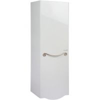 Шкаф пенал Bellezza Сесилия 40 R 4629705181010 подвесной Белый — фото 1, Пеналы для ванной комнаты