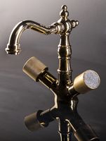 Товар: Смеситель для раковины Boheme Royal Cristal 292-Royal Золото - фото 3 Смеситель для раковины Boheme Royal Cristal 292-Royal Золото — фото 3, Смесители