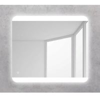 Зеркало BelBagno SPC-CEZ 80 с кнопочным выключателем с подсветкой — фото 1, Зеркала в ванную комнату