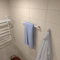 Полотенцедержатель Altasan Лотос ЛТ60БМ Белый матовый — фото 2, Полотенцедержатели