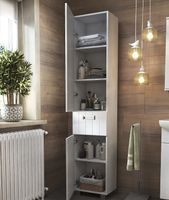 Шкаф пенал Vigo Diana 40 pn.DIA.40 Белый — фото 5, Пеналы для ванной комнаты