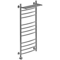 Электрический полотенцесушитель Ника Arc ЛД (Г2) ВП 100/40 с полкой Хром — фото 1, Электрические полотенцесушители