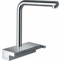 Смеситель для кухни Hansgrohe Aquno Select M81 73836000 Хром — фото 1, Смесители для кухни