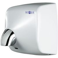 Сушилка для рук Nofer Windflow 01151.W Белая — фото 1, Сушилки для рук