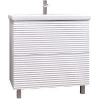 Тумба под раковину Vigo Otti 80 tn.OTT.COM.80.2Y Белая — фото 1, Тумбы под раковину