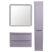 Товар: Тумба под раковину Style Line Бергамо 80 СС-00002323 подвесная Серая антискрейч - фото 5 Тумба под раковину Style Line Бергамо 80 СС-00002323 подвесная Серая антискрейч — фото 5, Мебель для ванной