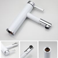 Смеситель для раковины Frap H52 Белый Хром арт-F1052-14 — фото 8, Смесители для раковины